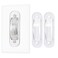 JJLFresheners 2Pcs Transparent Wall Switch Guard Light Switch Guard Cover Switch Board and Socket Cover Light Switch Baffle Protection Protect Lights or Circuits Wall Switches Switches and Dimmers