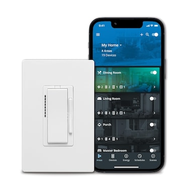 Eaton EWFD30WBXT WiFi Smart Universal Dimmer Works with Hey Google and Alexa White