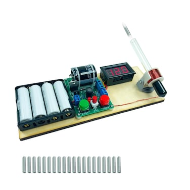Soldering Practice Kit Kinetic Energy Launch DIY Soldering Projects Electronic Kits Mini Voltage Converter Module For Students Teenagers Adults DIY Beginners