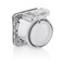 Leviton 16S31UCL 16 Series Panel Receptacle Enclosure with Automatic Closing Lid MaleFemale Thermoplastic Housing and Cover Stainless Steel Torsion Spring Clear