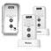 Wuloo Wireless Intercom Doorbell Chime for Home Intercomunicador 1T2 White