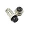 Hxchen 7 Pin Metal Male Female Panel Connector 16mm GX167P Silver Aviation Plug  2 Sets