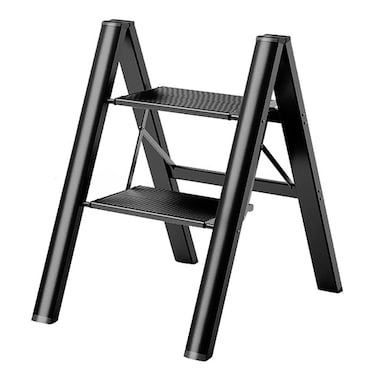 Naocca 2 Step Ladder Folding Step Stool with Wide AntiSlip Pedal Portable Stepladders for Home and Kitchen