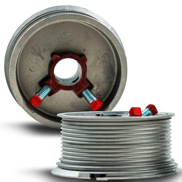 Granatan Overhead Garage Door Parts  Garage Door Cable Drum up to 8 High Doors  Standard Lift 4008 Pair