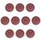 Utoolmart 10pcs 7 Inch 8 Hole Hook and Loop Sanding Disc 120Grit Flocking Sandpaper for Random Orbit Sander