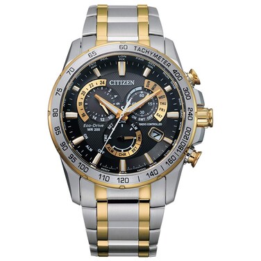 Mens EcoDrive Sport Luxury PCAT Chronograph Watch