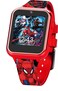 Accutime Kids Marvel SpiderMan Red Educational Touchscreen Smart Watch Toy for Boys Girls Toddlers  Selfie Cam Learning Games Alarm Calculator Pedometer and More Model SPD4667AZ