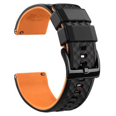 Ritche Silicone Watch Bands 18mm 19mm 20mm 21mm 22mm 23mm 24mm Quick Release Rubber Watch Bands for Men