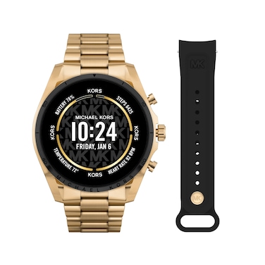 Michael Kors Mens or Womens Gen 6 44mm Touchscreen Smart Watch with Alexa BuiltIn Fitness Tracker Sleep Tracker GPS Music Control Smartphone Notifications Model MKT5138V