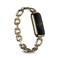 Fitbit Luxe Special Edition gorjana Parker Link Bracelet  peony classic band Lunar WhiteSoft Gold Stainless Steel