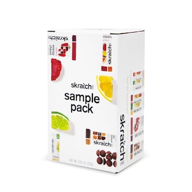 SKRATCH LABS Sample Pack Sport Hydration Drink Mix Sport Energy Chews Sport Recovery Drink Mix Anytime Energy Bar Low Sugar Gluten Free  Trial Pack