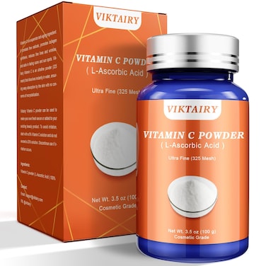 Viktairy Ultra Fine Vitamin C Powder Cosmetic Grade 100g