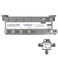 Husqvarna HomeConnect Commscope CSAPDU5VPI Passive VoIP 5 Way Amplifier with Power Inserter