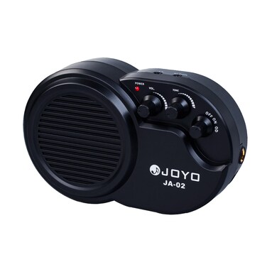 JOYO Guitar Headphone Amp Practice Mini Guitar Amplifier with Big Speaker and Clean  Distortion Effect Setting JA02
