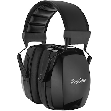 ProCase Noise Reduction Safety Ear Muffs NRR 32dB Noise Cancelling Ear Protection Headphones Hearing Protection Ear Defenders for Shooting Gun Range Mowing