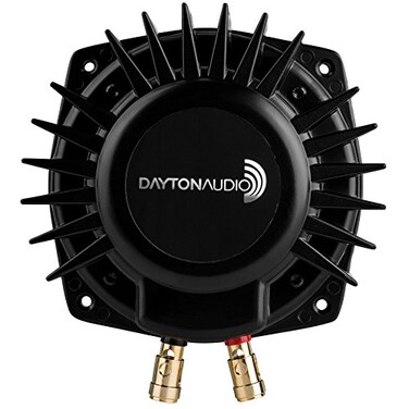 Dayton Audio BST1 High Power Pro Tactile Bass Shaker 50 Watts RMS 4 Ohms Impedance  Turn Any Surface into a Speaker System  Generates Subwoofer Lows