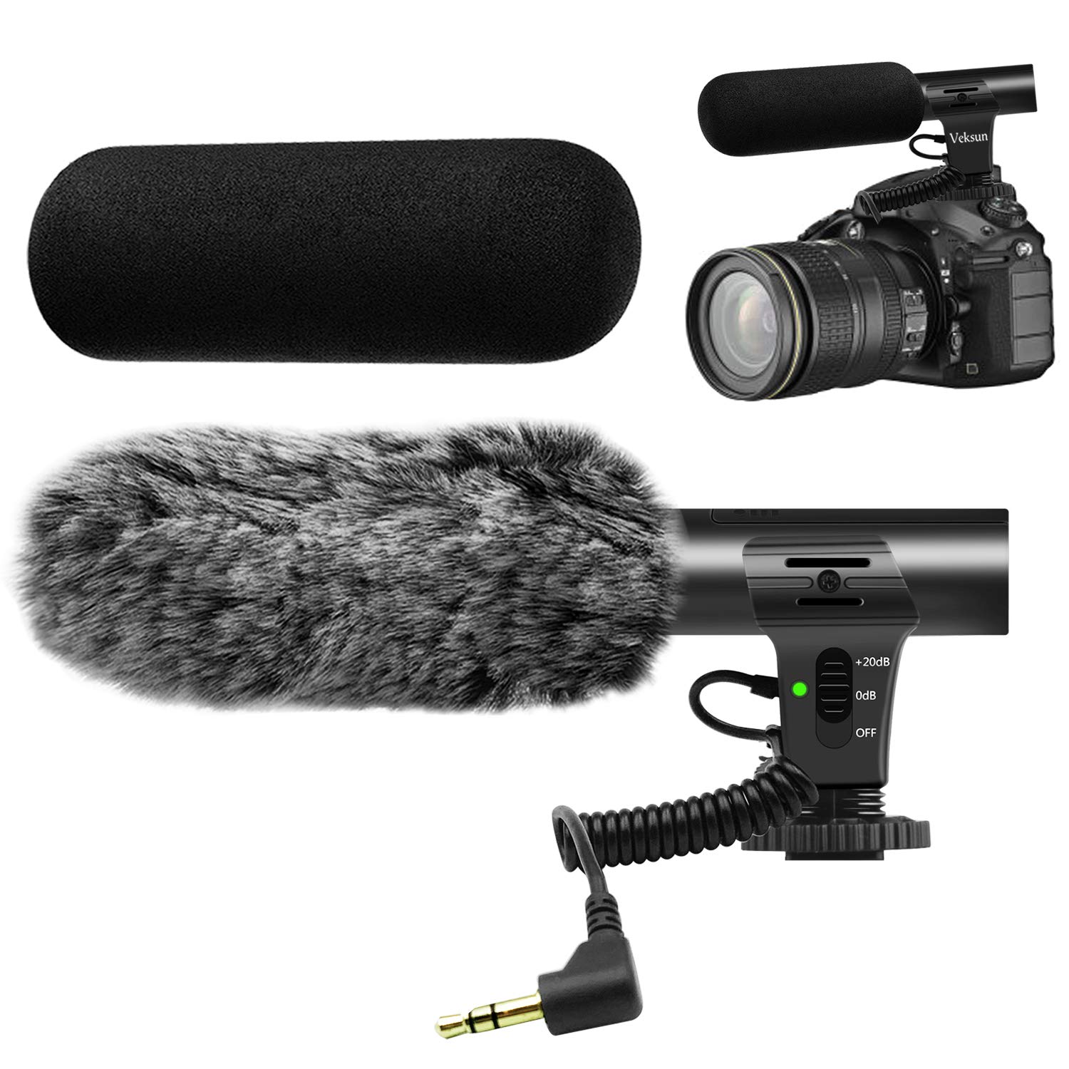 tikysky Tikysky Camera Microphone Video Microphone