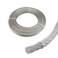 Muzata 165ft Crystal Vinyl Coated Wire Rope 18 Thru 316 for 18 Cable Railing System Stainless Steel Aircraft Cable 7x7 Strand Indoor Outdoor Decking Stair Balustrade DIY WR07 WP1
