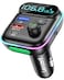 LENCENT Bluetooth FM Transmitter Car Cigarette Lighter Bluetooth 50 Transmitter Fast Car Charger PD Type C QC30 HandsFree Calling MP3 Music Player Bass Support U Disk