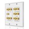 ICESPRING Home Theater 51 Surround Sound Distribution Wall Plate
