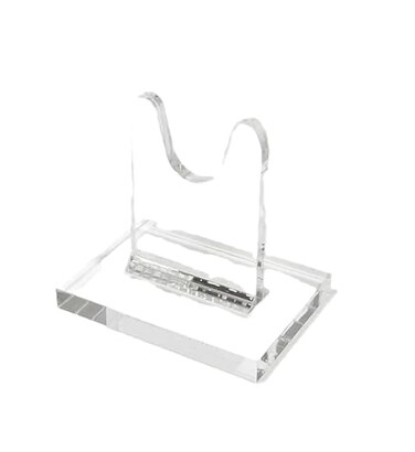 Clearco Single Clear Acrylic Sword StandIndividual Units for displaying Angled or Straight Antique and Collectible SwordsOrder Two 3 Inch