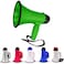 Technical Pro 20 Watts Lightweight Portable 300M Range Green Megaphone Bullhorn with Strap Siren and Volume Control Good for Trainers Soccer Football Baseball Coaches