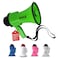 Pyle Compact BatteryOperated Megaphone with Siren  30 Watt Power Microphone 2 Modes PA Sound Bullhorn Foldable Handle for Cheerleading Police Use Green