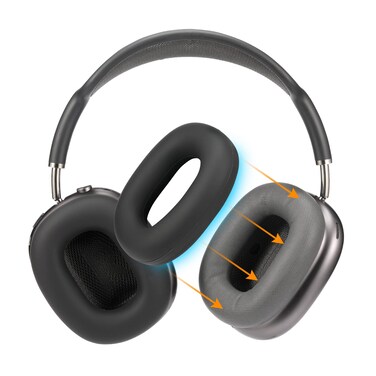 Damex Silicone Earpads Protector Compatible with AirPods Max Ear Pad white