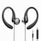 Philips Earbuds with Earhooks Over The Ear Earbuds Wired Wrap Around Earbuds Earhook with Microphone Flexible Sports in Ear Headphones for Running Workout Exercise Gym