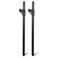 Sound Town 2Pack Subwoofer Speaker Poles with Adjustable Height and M20 Thread STSDAM54B