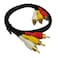 iMBAPrice 3FT RCA MMx3 AudioVideo Cable Gold Plated  Audio Video RCA Stereo Cable 3ft