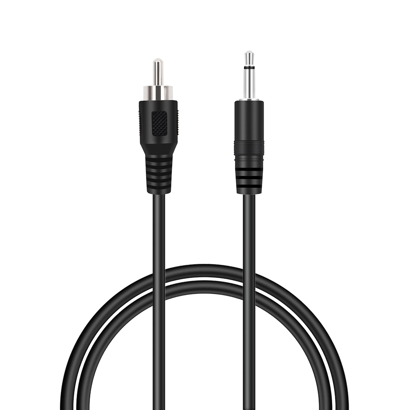 Bolvek Bolvek 3ft Rca Male To Monaural Mono Male Plug Jack Connector Audio Converter Cable 3.5 MM 0.9 M