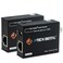 JTech Digital JTech Digital Optical  Coaxial Digital Audio ExtenderConverter Over Single Cat5e6 Cable PoC up to 990 feet 300 Meter for Dolby Digital DTS 51 DTSHD and PCM JTECHAET1000