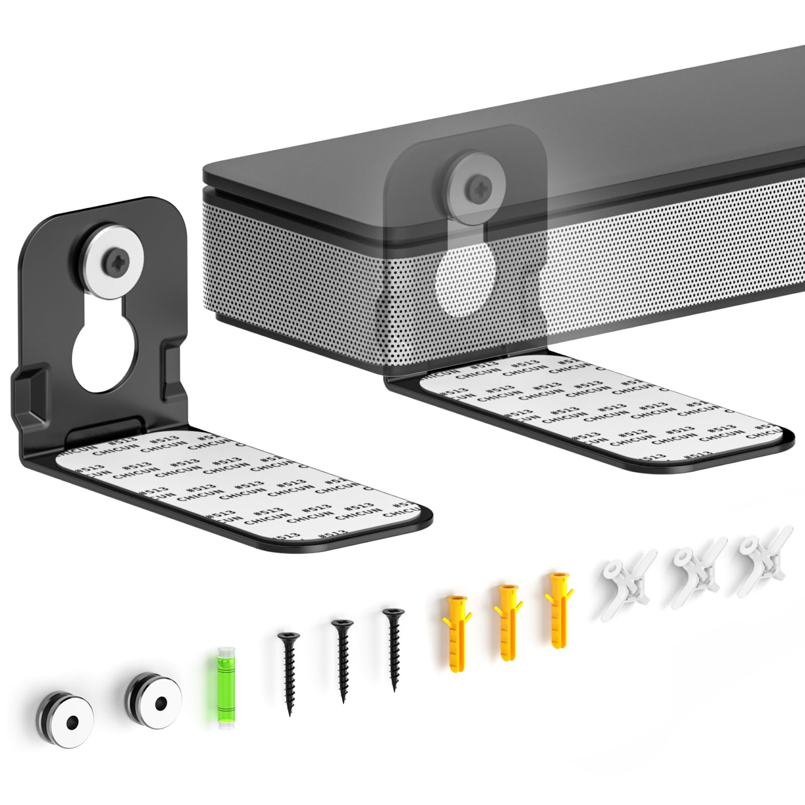 yibracki Yibracki Soundbar Wall Mount
