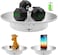 ZLMONDEE Motorized Rotating Display Stand787inch 176LB Load Mirror Covered 360 Degree Turntable Display Stand for Photography Products and Shows Max Load 8KG 20CM Video Show White