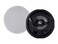 Monoprice Alpha 2Way Ceiling Speakers  65 Inch Pair Carbon Fiber Paintable Magnetic Grille Louder with Less PowerBLACKWHITE