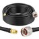 MOOKEERF N Male to SMA Male Cable 75ft Low Loss RG58 SMA to N Cable 50 Ohm for WiFi RouterGPS ReceiverAntennaSignal Booster Use