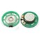 uxcell 2Pcs 8 Ohm 025W 27mm Dia External Magnet Mini Loudspeaker Horn Green