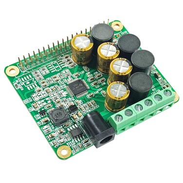 innomaker Raspberry Pi HiFi Amplifier 25W ClassD Power AMP Hat TAS5713 Audio Sound Card for Raspberry Pi 4 3 B Pi Zero Nichicon Capacitor