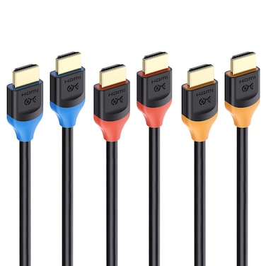 Cable Matters 3Pack 48Gbps Ultra 8K HDMI Cable with 8K 120Hz and HDR Support  2m 66 Feet