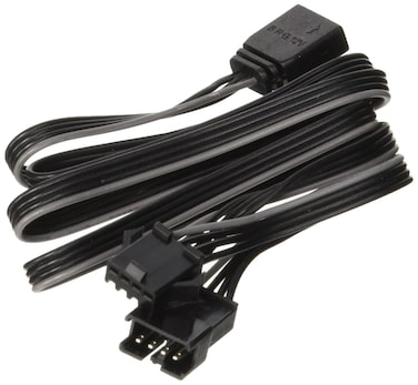 Phanteks RGB LED 4 Pin Adapter Specified for Cases with Multi Colors Control PHCB_RGB4P Black