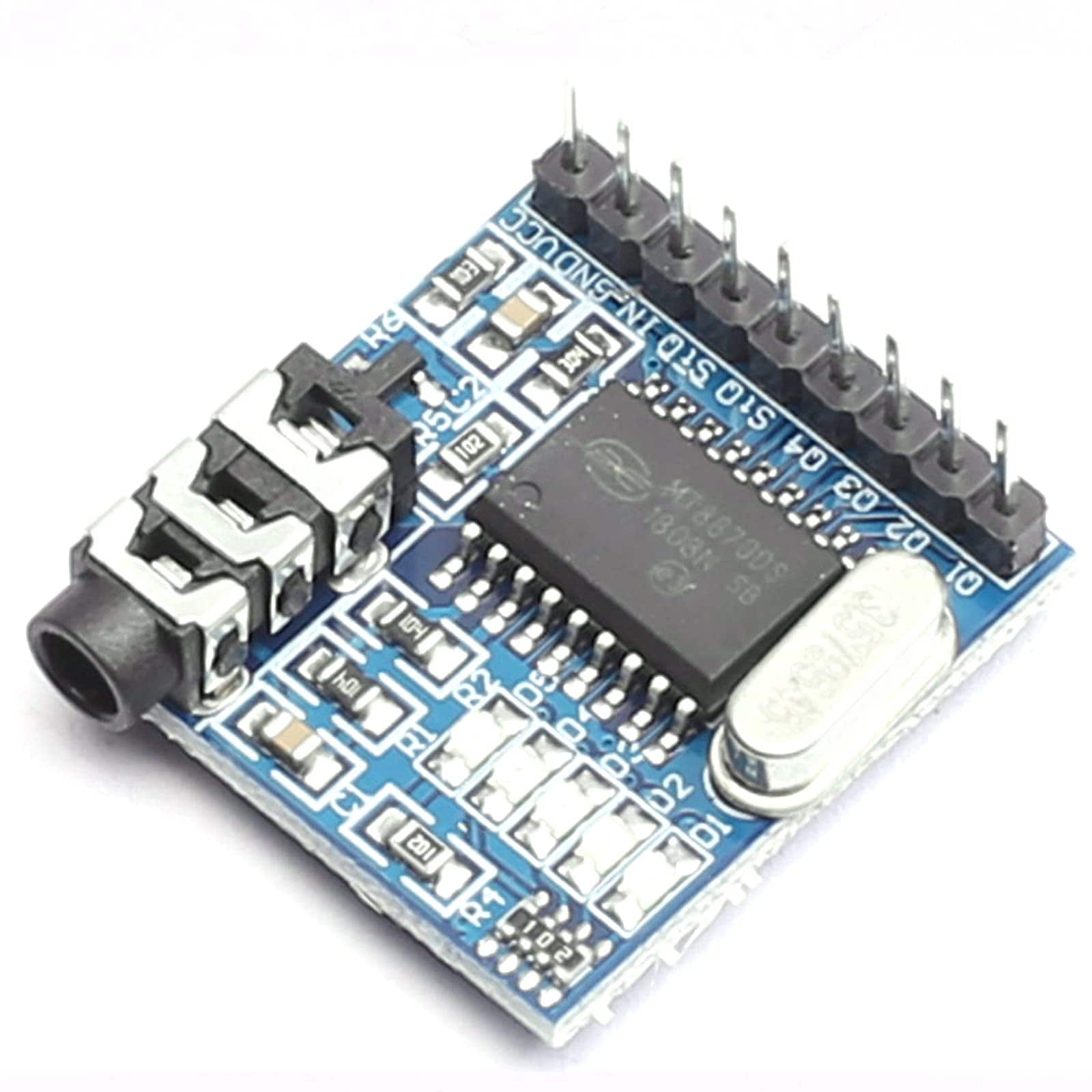 ديفمو Devmo MT8870 Dtmf Voice Decoder Telephoneaudio Decoder Speech Decoding Module Fo