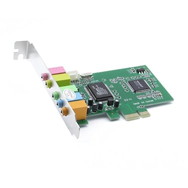 axGear PCI Express PCIE 51 Ch 6 Channel PCIE Audio Digital Sound Card Adapter New