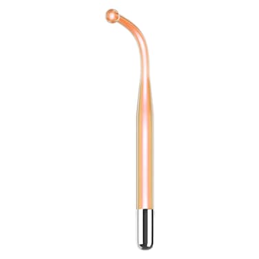 TUMAKOU High Frequency Bend Glass Tube Replacement for High Frequency Facial Wand  Orange Accessory Bend Tube