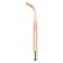 TUMAKOU High Frequency Bend Glass Tube Replacement for High Frequency Facial Wand  Orange Accessory Bend Tube