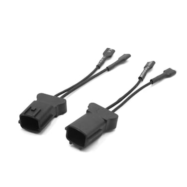 uxcell sourcing map 2 Pcs Auto Horn Speaker Adapter Wiring Harness Pigtail Socket