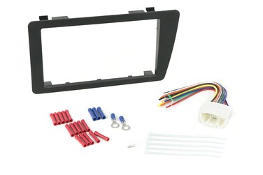 SCOSCHE Install Centric ICHA6BN Compatible with Select Honda 200105 Civic Double DIN Complete Basic Installation Solution for Installing an Aftermarket Stereo