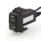 Timloon HDMI Socket Mount Cable USB Audio Input Use for Nissan