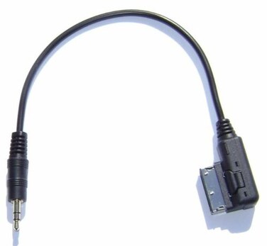 Xtenzi MDI AMI MMI Cable Adapter to Mini 35mm Compatible with A4 A5 S5 A6 A8 Q7  Vw Jetta GTI GLI Jetta Passat Cc Tiguan Touareg EOS
