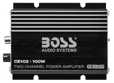 BOSS Audio Systems CE102 2 Channel Car Amplifier  100 Watts Full Range Class AB IC Integrated Circuit